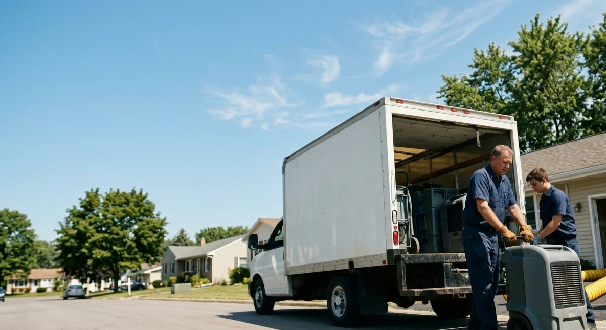 Water Damage Cleanup in Knightsville, IN near me